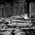 Adrienne Arsht Center HDR BW